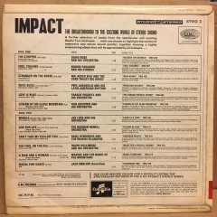 IMPACT THE BREAKTHORUGH TO THE EXCITING WORLD OF STEREO SOUND 1968 2.EL PLAK