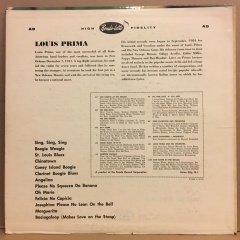 LOUIS PRIMA - IN ALL HIS MOODS, MONO 2.EL PLAK