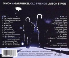 SIMON AND GARFUNKEL - OLD FRIENDS / LIVE ON STAGE (2004) - 2CD 2.EL
