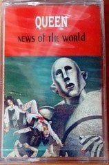 QUEEN - NEWS OF THE WORLD CASSETTE MADE IN TURKEY ''NEW''