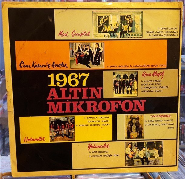 ALTIN MİKROFON 1967 - PLAK 2.EL