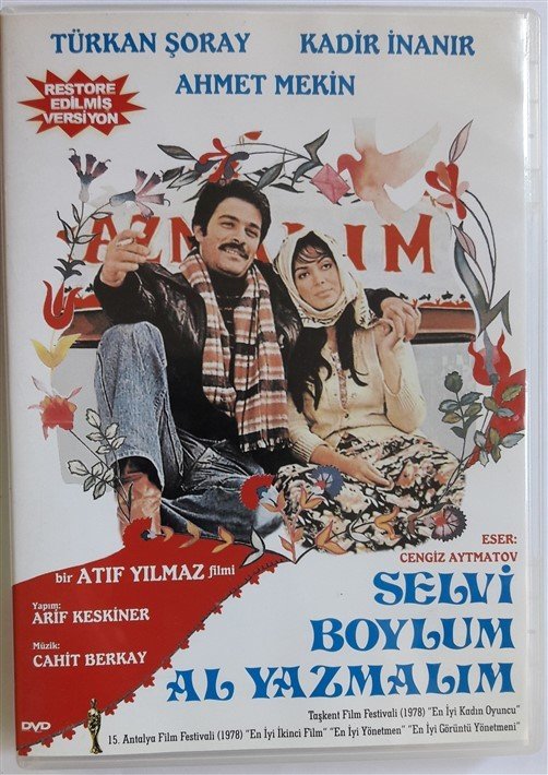 SELVİ BOYLUM AL YAZMALIM - TÜRKAN ŞORAY - KADİR İNANIR - ATIF YILMAZ - DVD 2.EL (CENGİZ AYTMATOV)
