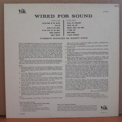 WIRED FOR SOUND - MARTY GOLD (1956) - LP 2.EL PLAK