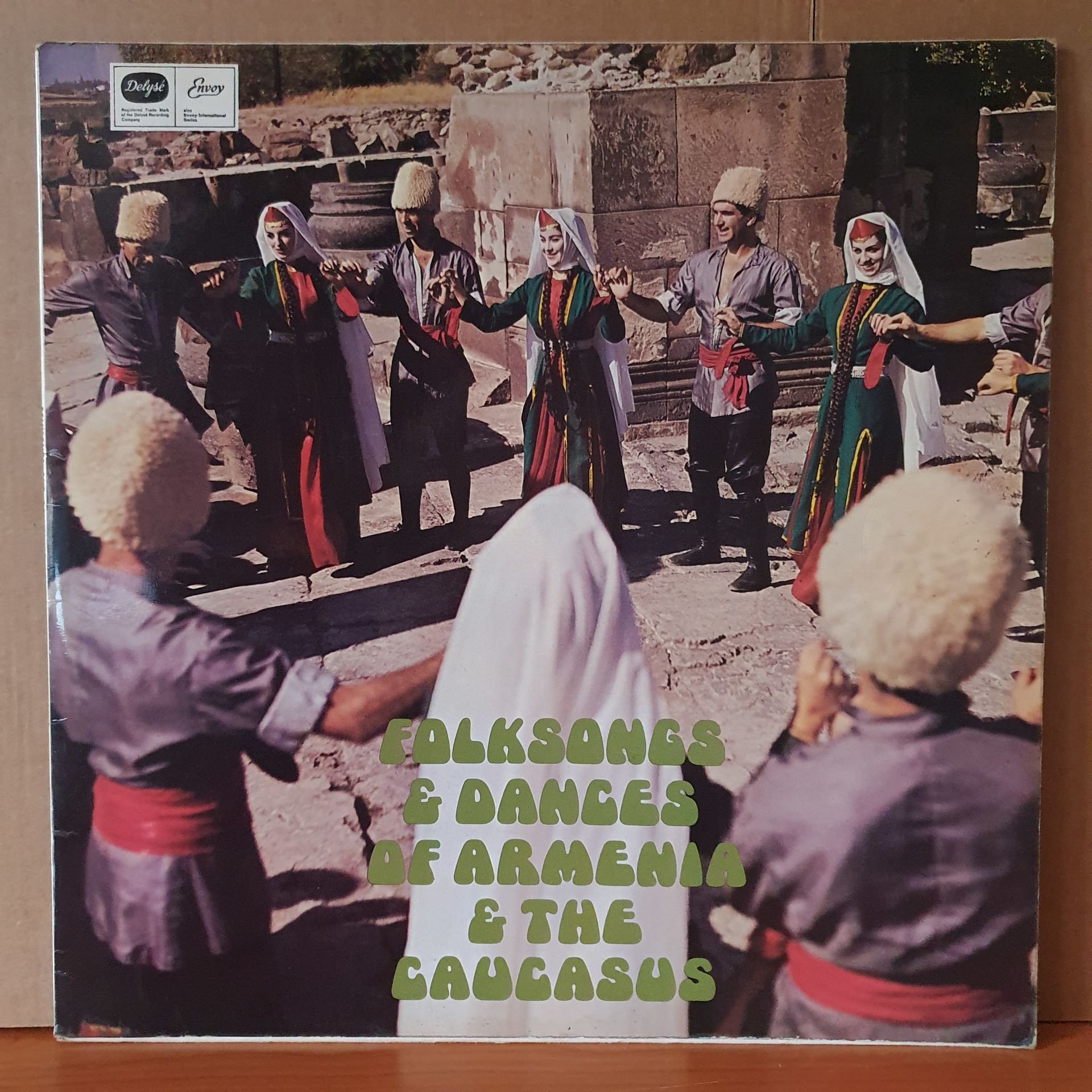 ARMENIAN-CAUCASIAN FOLK ENSEMBLE - FOLK SONGS AND DANCES FROM ARMENIA AND THE CAUCASUS (1968) - LP 2.EL PLAK