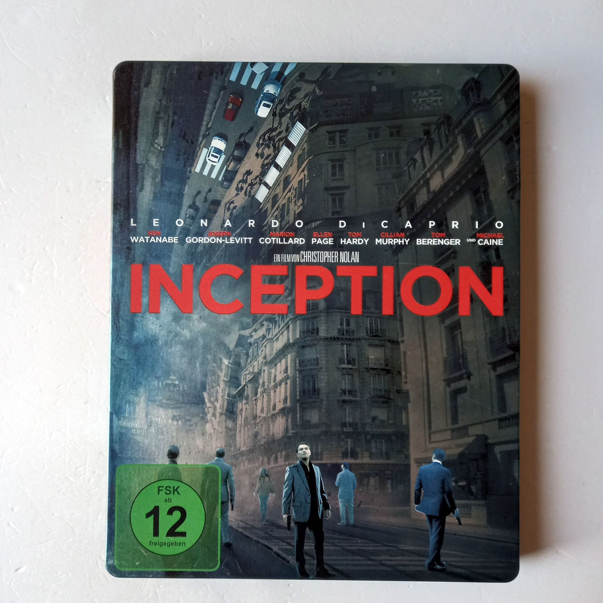 INCEPTION - LEONARDO DICAPRIO, JOSEPH GORDON LEVITT, ELLIOT PAGE - YÖN.: CHRISTOPHER NOLAN - BLU-RAY  STEELBOOK METAL KUTU 2.EL