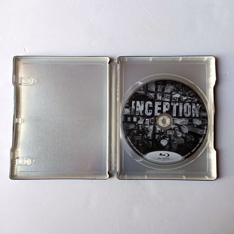 INCEPTION - LEONARDO DICAPRIO, JOSEPH GORDON LEVITT, ELLIOT PAGE - YÖN.: CHRISTOPHER NOLAN - BLU-RAY  STEELBOOK METAL KUTU 2.EL