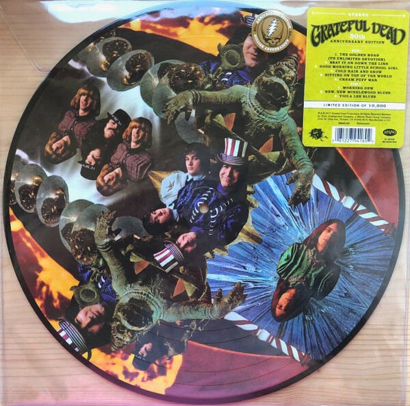 GRATEFUL DEAD - GRATEFUL DEAD (1967) - LP 2017 PICTURE DISC EDITION SIFIR PLAK