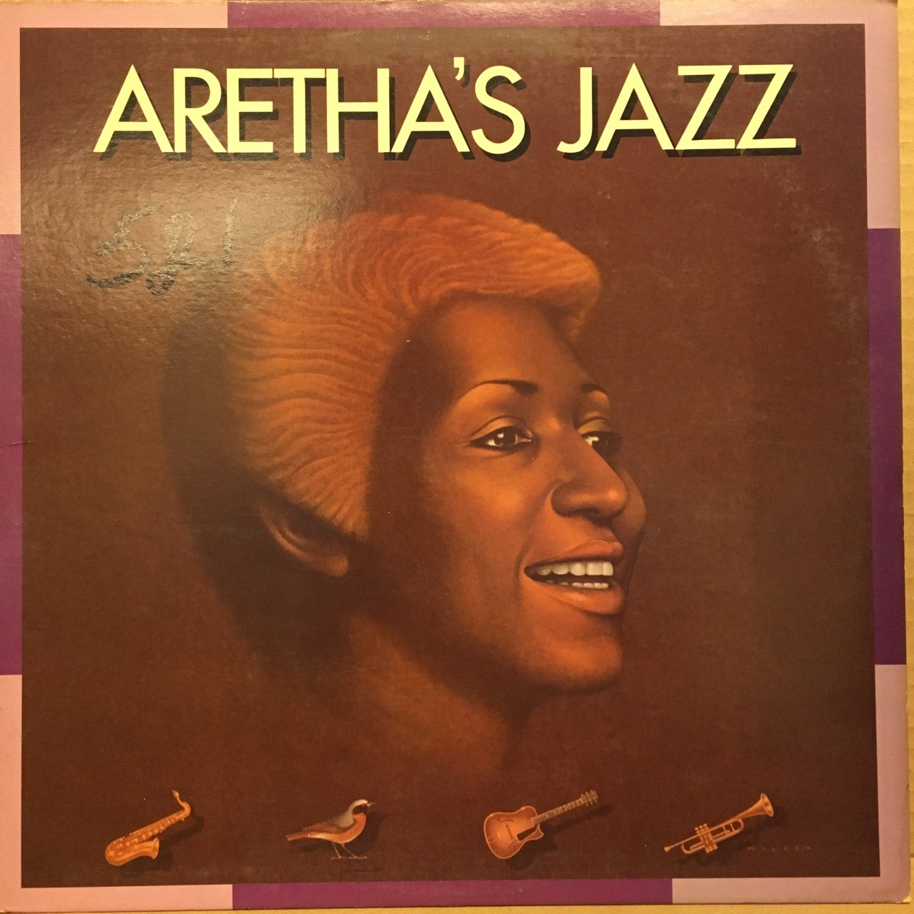 ARETHA FRANKLIN - ARETHA'S JAZZ 1984 2.EL PLAK