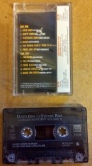 HATS OFF TO STEVIE RAY VAUGHAN L.A. BLUES AUTHORITY VOL.III CASSETTE 1993 MADE IN TURKEY ''USED''