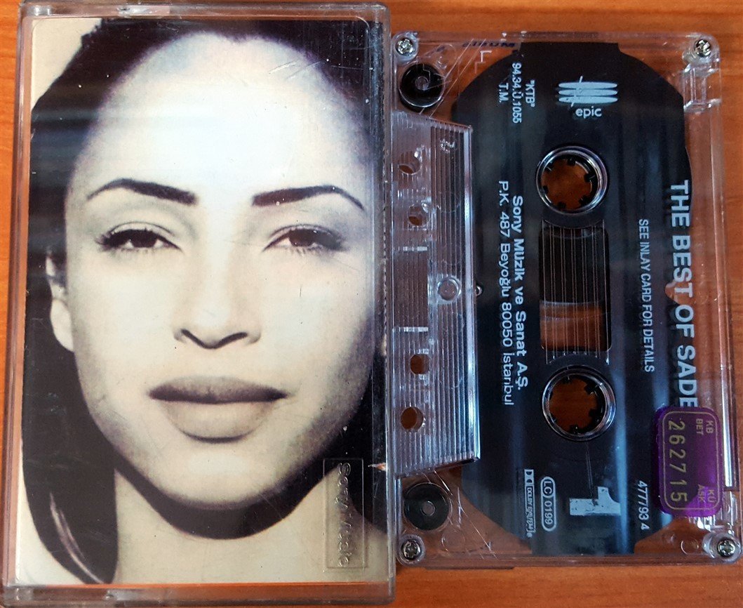 SADE - THE BEST OF SADE (1994) SONY CASSETTE MADE IN TURKEY ''USED''