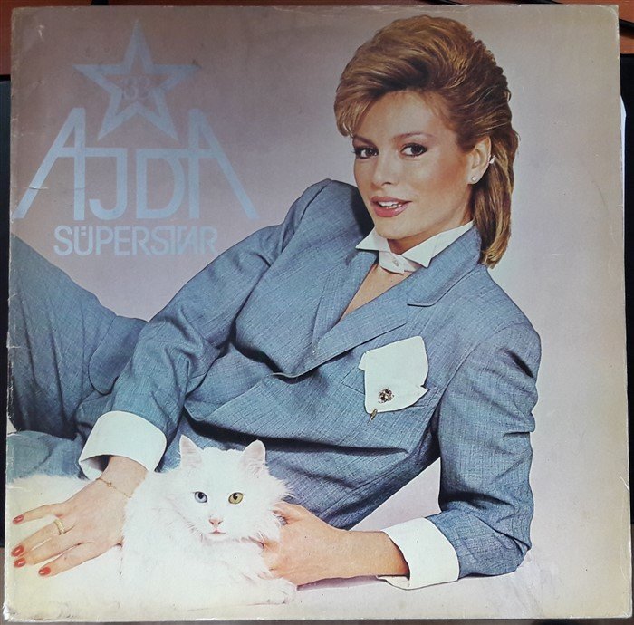 AJDA PEKKAN - SUPERSTAR 83 - POSTERLİ VE RENKLİ 2.EL PLAK