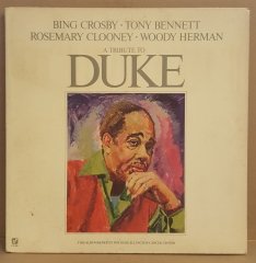 A TRIBUTE TO DUKE ELLINGTON - BING CROSBY TONY BENNETT WOODY HERMAN (1977) - LP GATEFOLD 2.EL PLAK