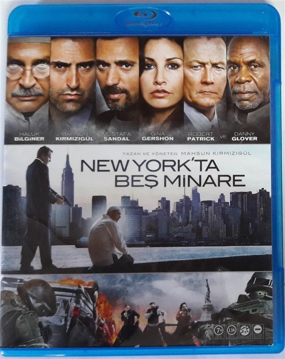 NEW YORK'TA BEŞ MİNARE - HALUK BİLGİNER - MUSTAFA SANDAL - DANNY GLOVER - MAHSUN KIRMIZIGÜL - BLU-RAY 2.EL