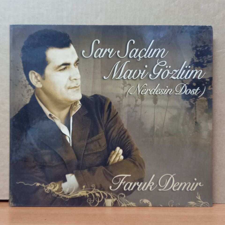 FARUK DEMİR - SARI SAÇLIM MAVİ GÖZLÜM / NERDESİN DOST - CD 2.EL