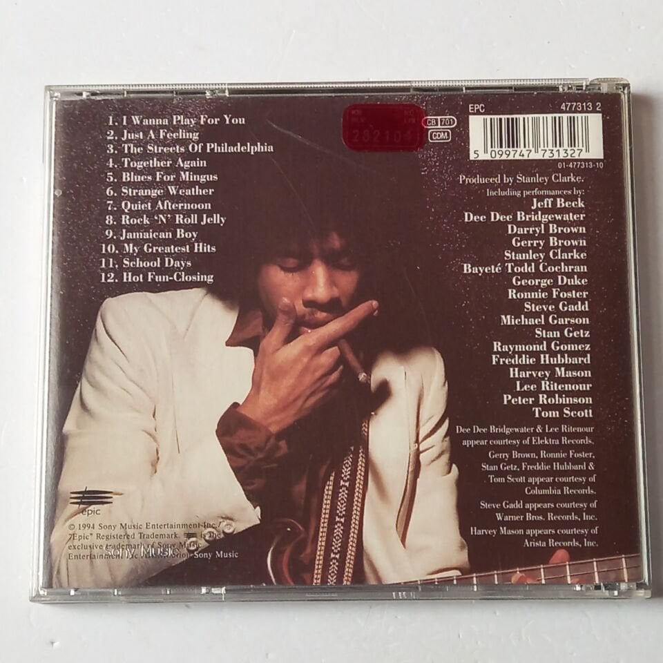 STANLEY CLARKE – I WANNA PLAY FOR YOU (1979) - CD 1994 REISSUE 2.EL