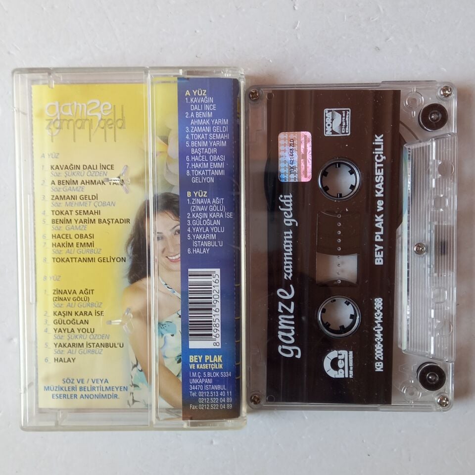 GAMZE - ZAMANI GELDİ (2006) - KASET 2.EL