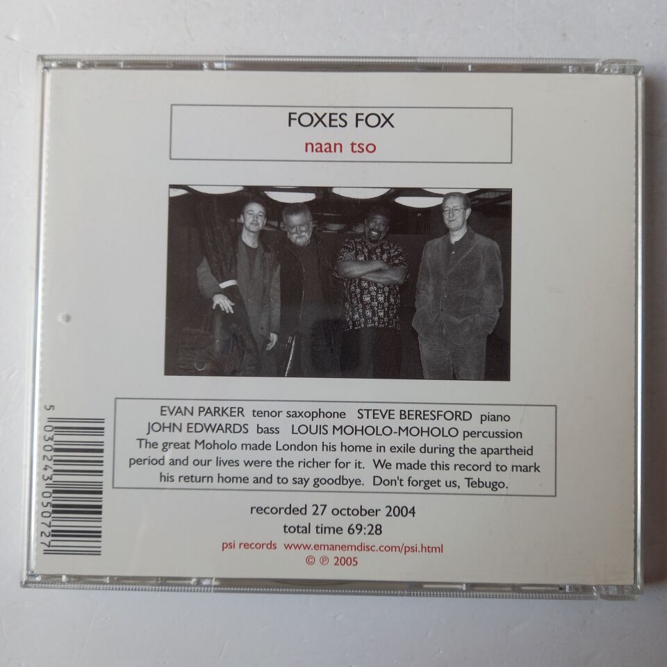 FOXES FOX – NAAN TSO (2005) - CD 2.EL