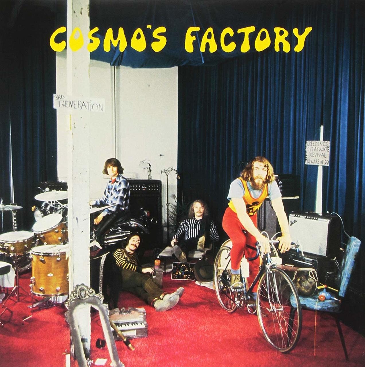 CREEDENCE CLEARWATER REVIVAL - COSMO'S FACTORY (1970) - LP 2014 BASIM SIFIR PLAK