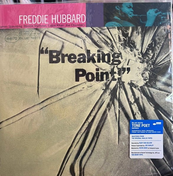 FREDDIE HUBBARD – BREAKING POINT (1964) - LP 2022 REISSUE 180GR GATEFOLD TONE POET SERIES SIFIR PLAK