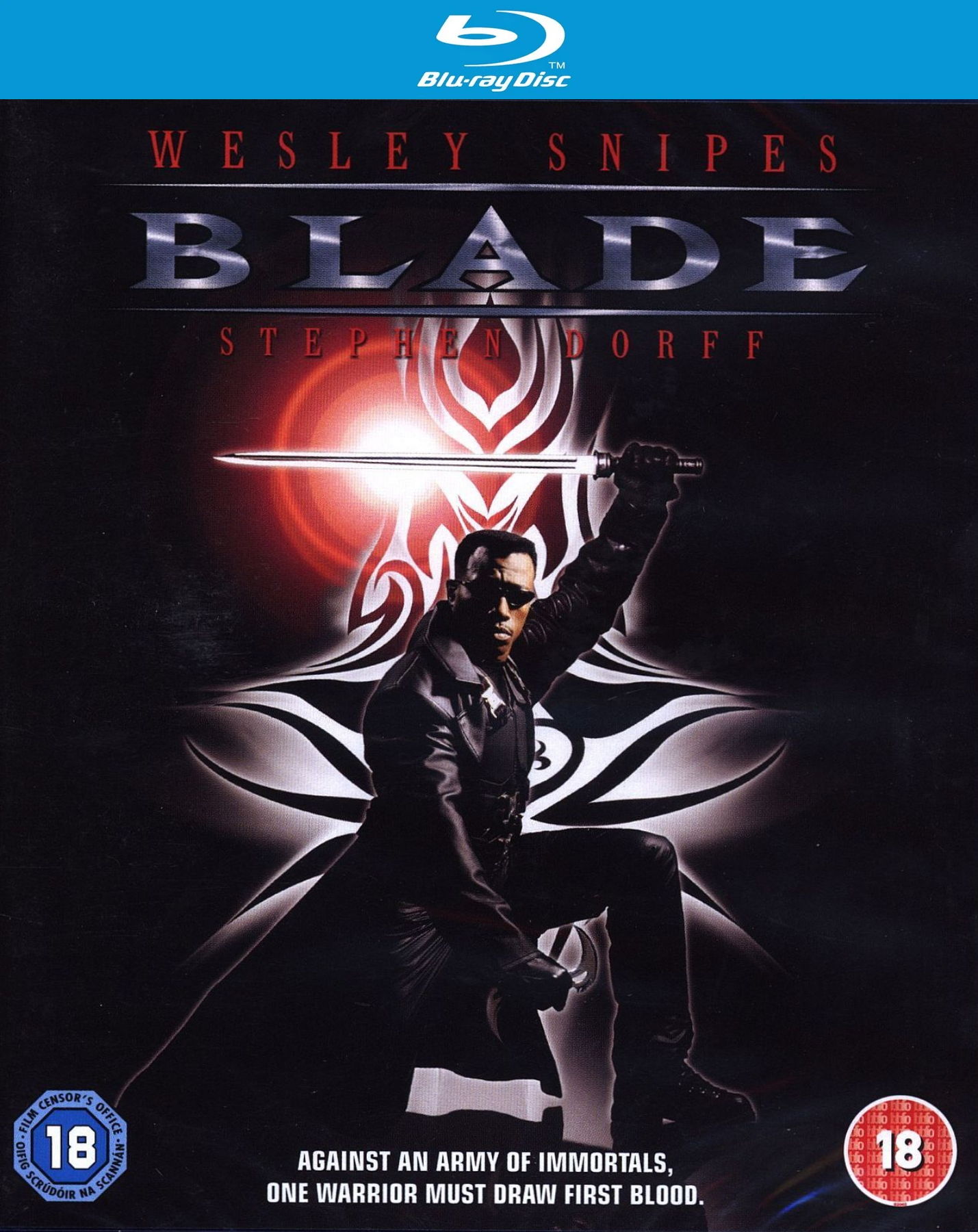 BLADE - WESLEY SNIPES - STEPHEN NORRINGTON - MARVEL -  BLU-RAY AMBALAJINDA SIFIR - TÜRKÇE ALTYAZI YOKTUR