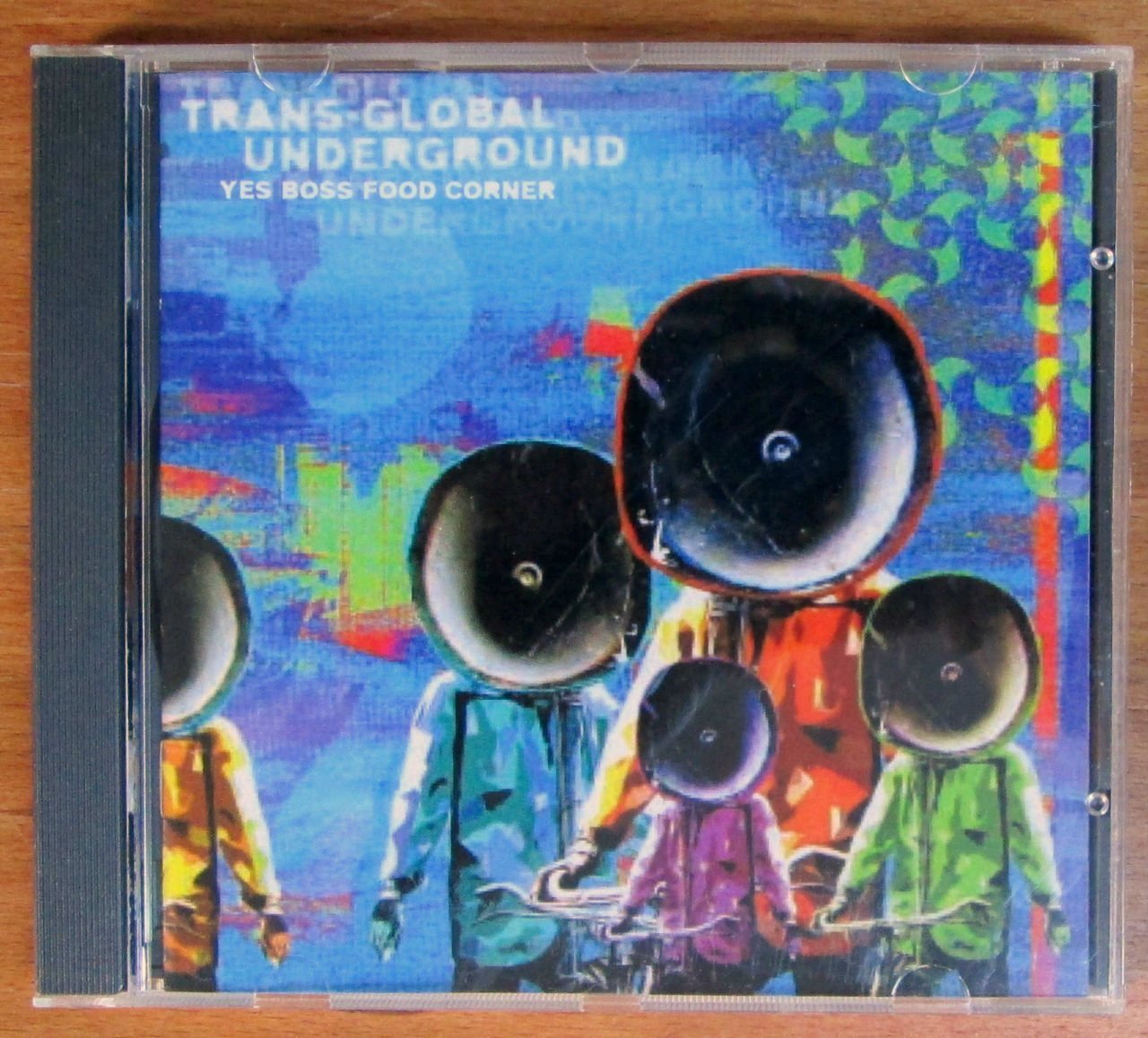 TRANS-GLOBAL UNDERGROUND YES BOSS FOOD CD ETHNIC ELECTRONIC 2.EL