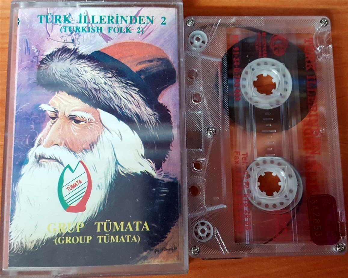 TÜRK İLLERİNDEN 2 / TURKISH FOLK 2 - GRUP TÜMATA KASET 2.EL