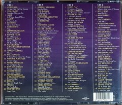 MEGA SLOWS / HALL & OATES, DEMIS ROUSSOS, BONNIE TYLER, BERLIN, WET WET WET, RAY CHARLES, NAT KING COLE, GENE KELLY, GILBERT BECAUD (2007) WAGRAM MUSIC 4CD 2.EL