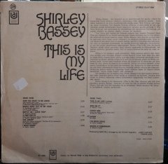 SHIRLEY BASSEY - THIS IS MY LIFE - PLAK 2.EL