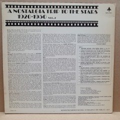 A NOSTALGIA TRIP TO THE STARS 1920-1950 VOL.2 - LP 2.EL PLAK