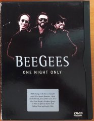 BEE GEES - ONE NIGHT ONLY (1998) - SNAPCASE DVD 2.EL 1. BÖLGE