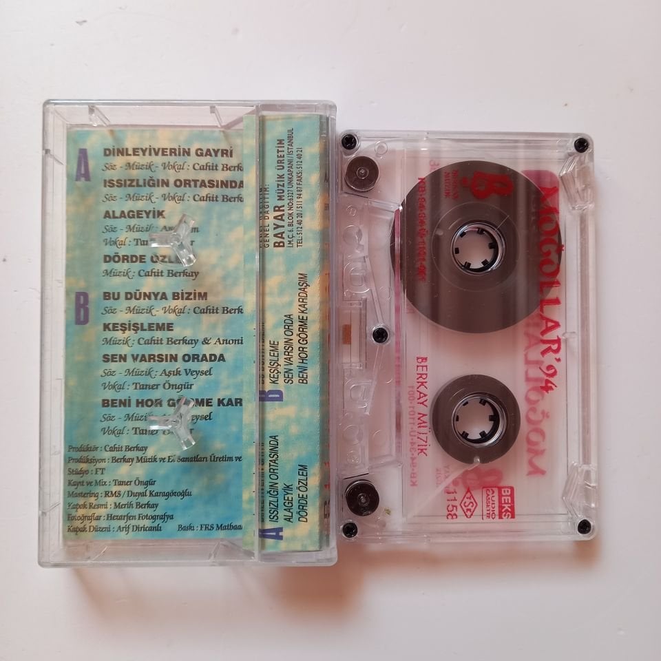 MOĞOLLAR - '94 (1994) - KASET 2.EL İMZALI