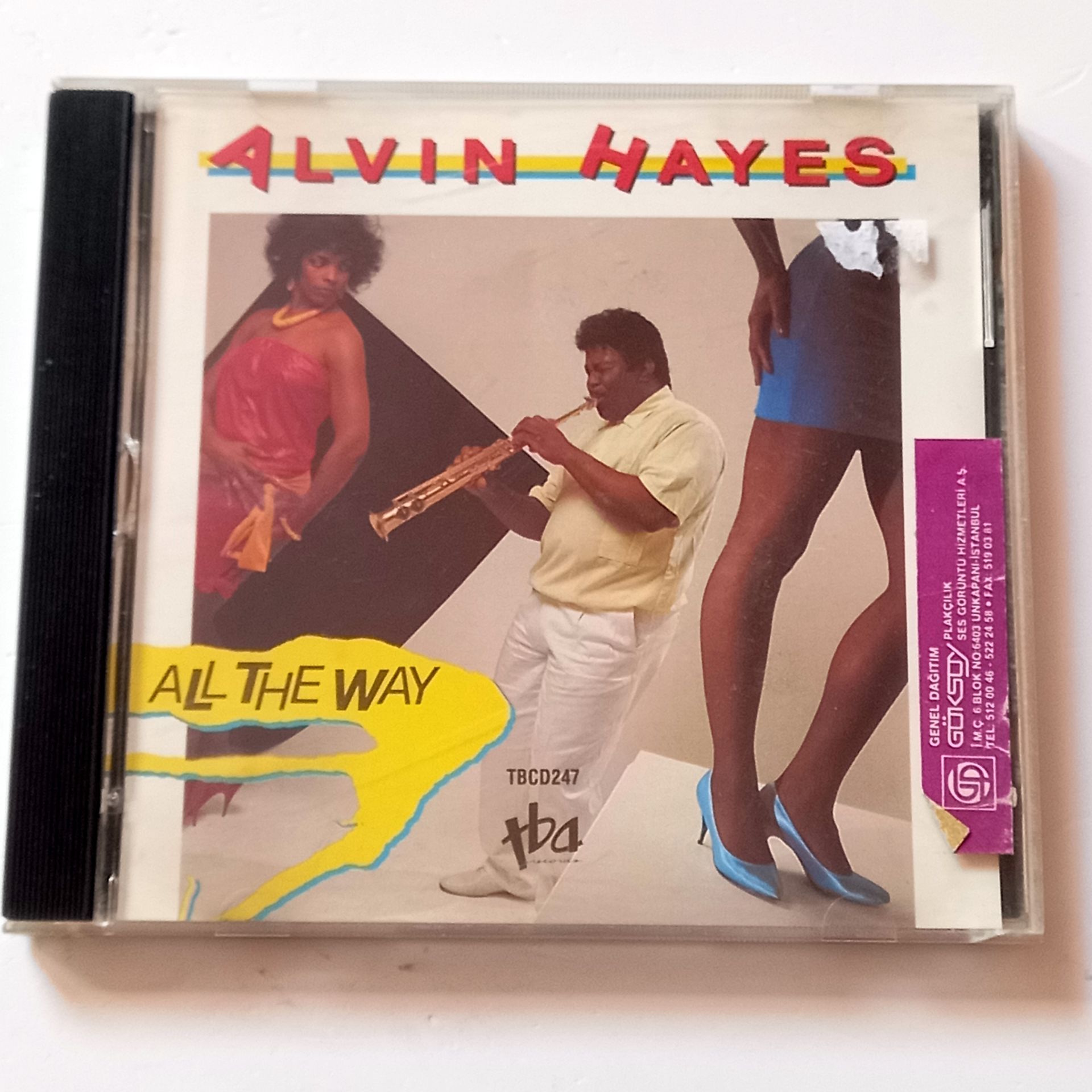 ALVIN HAYES – ALL THE WAY (1989) - CD 2.EL