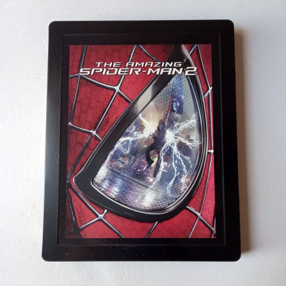 THE AMAZING SPIDER-MAN 2 - ANDREW GARFIELD, EMMA STONE, JAMIE FOXX - YÖN.: MARC WEBB - 2BLU-RAY  STEELBOOK METAL KUTU 2.EL