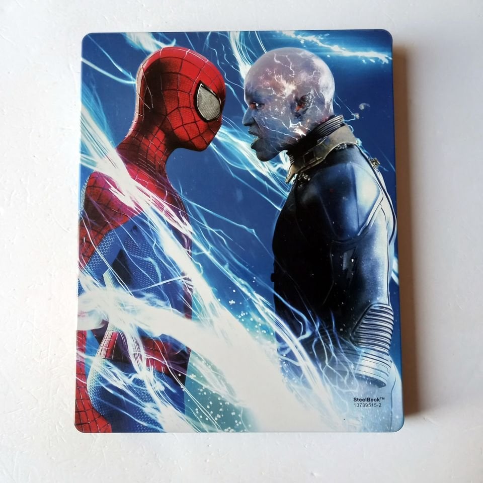 THE AMAZING SPIDER-MAN 2 - ANDREW GARFIELD, EMMA STONE, JAMIE FOXX - YÖN.: MARC WEBB - 2BLU-RAY  STEELBOOK METAL KUTU 2.EL
