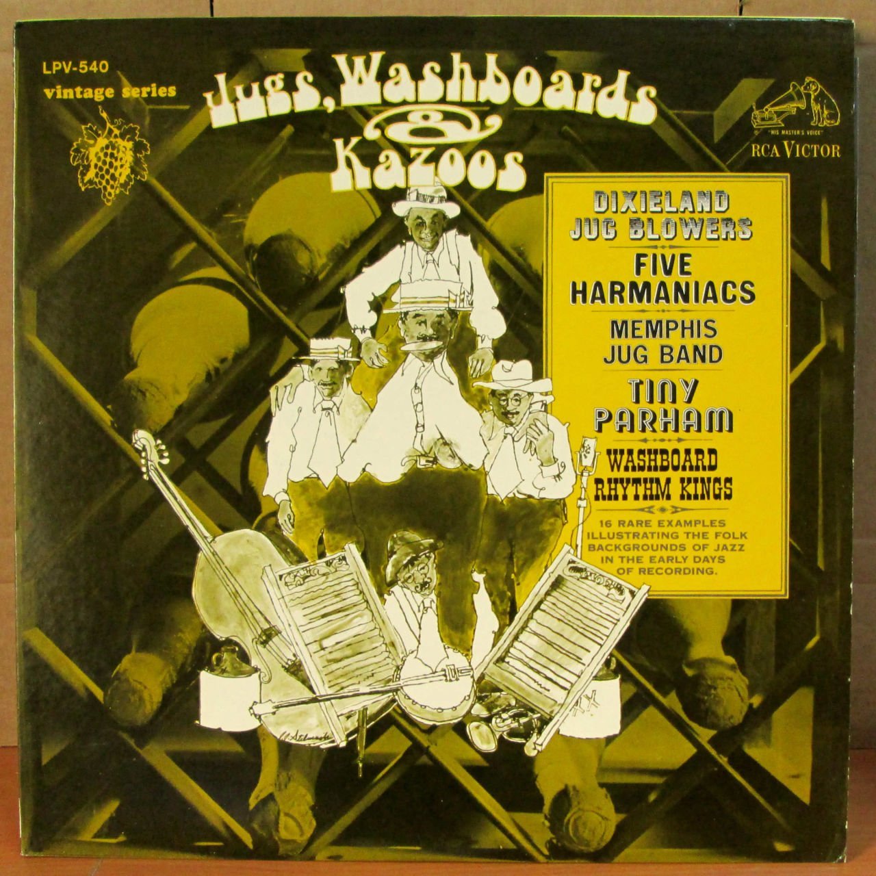 DIXIELAND - JUGS, WASHBOARDS & KAZOOS LP 2.EL