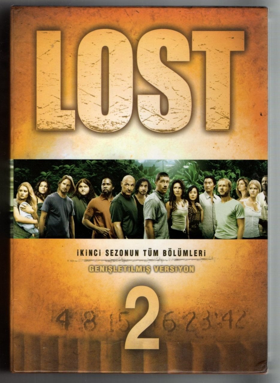 LOST 2 - İKİNCİ SEZONUN TÜM BÖLÜMLERİ - 7DVD 2.EL