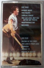 BRUCE SPRINGSTEEN & THE E STREET BAND - LIVE 1975 - '85 (1988) UZELLI CASSETTE MADE IN TURKEY ''NEW''