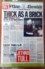JETHRO TULL - THICK AS A BRICK (1991) TOPKAPI CASSETTE MADE IN TURKEY ''NEW''