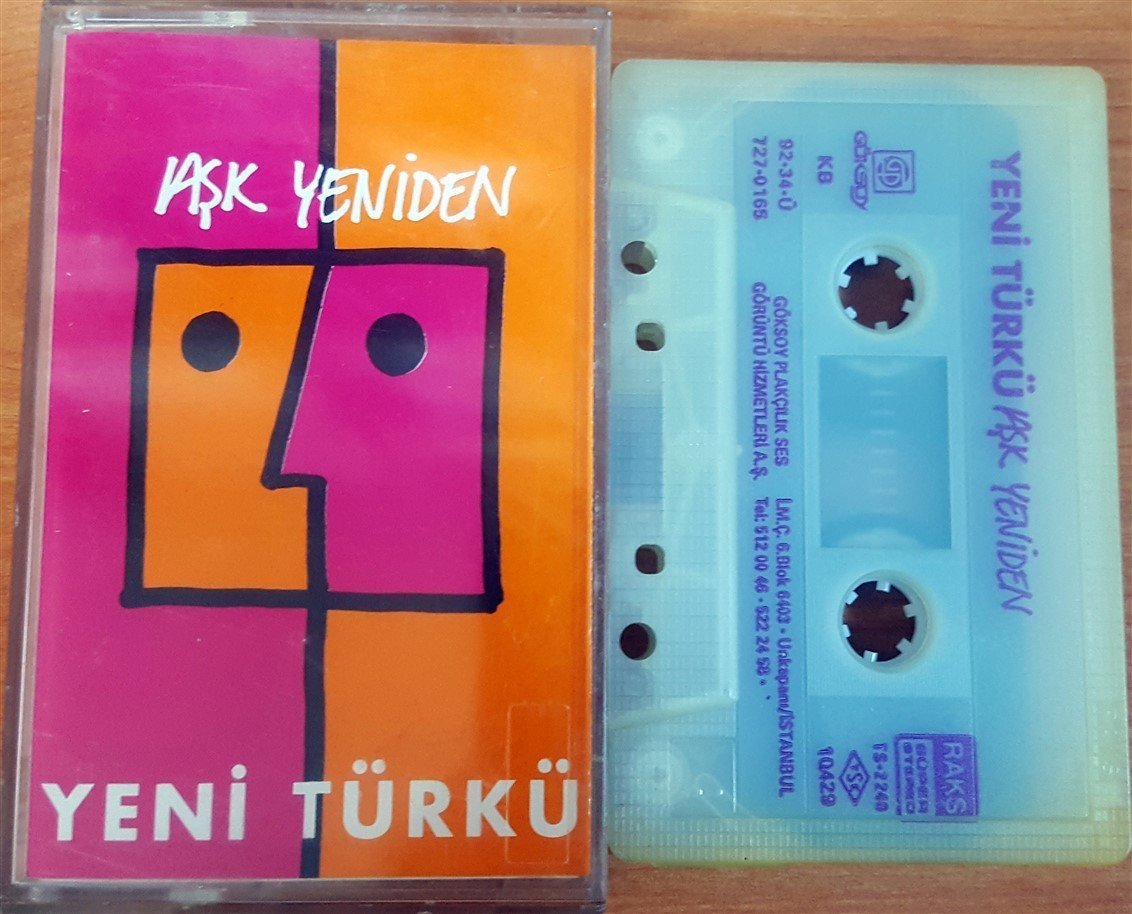 YENİ TÜRKÜ - AŞK YENİDEN - KASET 2.EL