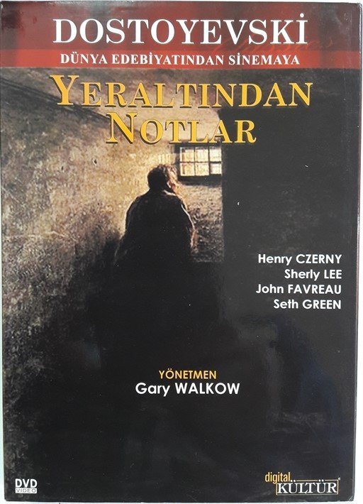 YERALTINDAN NOTLAR - NOTES FROM UNDERGROUND - HENRY CZERNY - GARY WALKOW - DVD 2.EL (DOSTOYEVSKI)