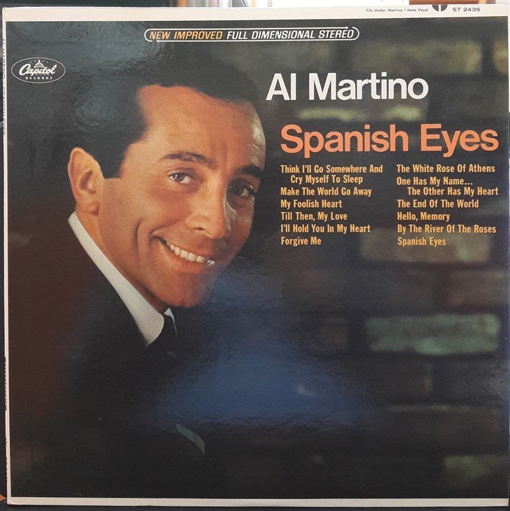AL MARTINO - SPANISH EYES - LP 2.EL