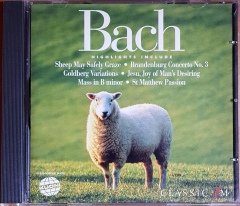 CLASSIC FM ALL TIME GREAT MUSIC COLLECTION / BACH (1997) NAXOS RECORDS CD 2.EL