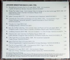 CLASSIC FM ALL TIME GREAT MUSIC COLLECTION / BACH (1997) NAXOS RECORDS CD 2.EL