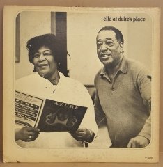 ELLA FITZGERALD & DUKE ELLINGTON - ELLA AT DUKE'S PLACE (1965) - LP GATEFOLD 2.EL PLAK