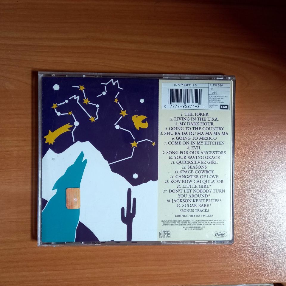 STEVE MILLER BAND – THE BEST OF 1968-1973 (1990) - CD 2.EL