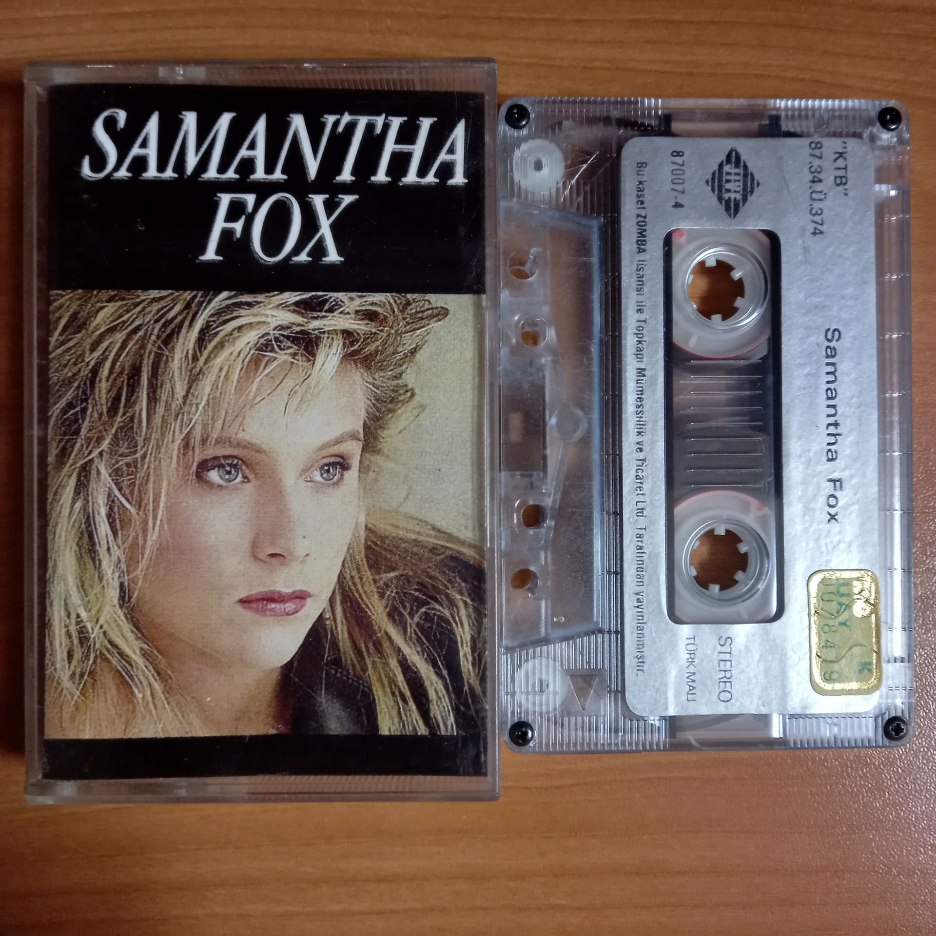 SAMANTHA FOX - SAMANTHA FOX (1987) - KASET 2.EL