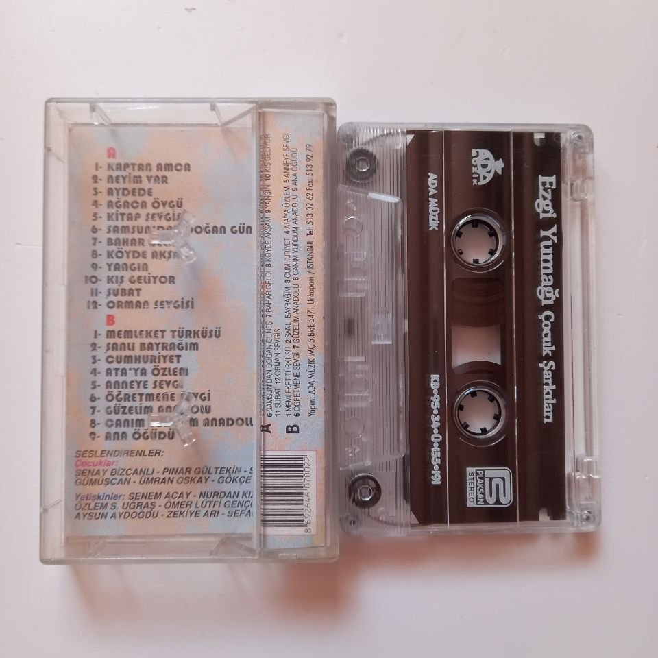 SEFAİ ACAY - EZGİ YUMAĞI / ÇOCUK ŞARKILARI (1995) - KASET 2.EL