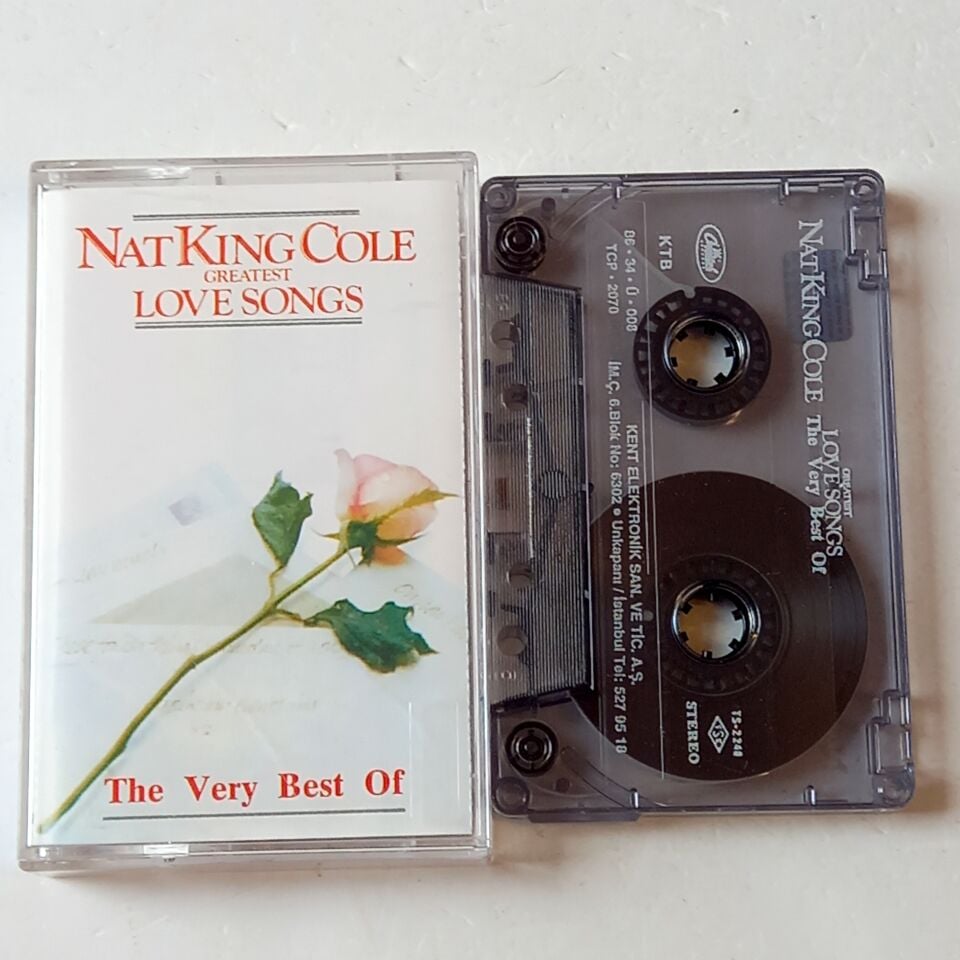 NAT KING COLE - GREATEST LOVE SONGS (1986) - KASET 2.EL