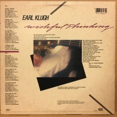 EARL KLUGH - WISHFUL THINKING 1984 LP 2.EL PLAK