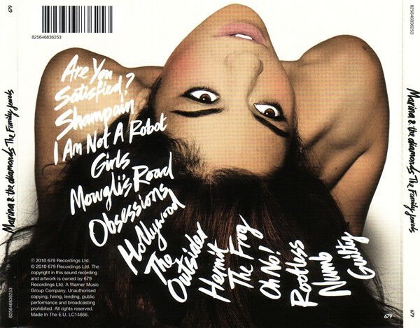 MARINA & THE DIAMONDS - THE FAMILY JEWELS (2010) CD SIFIR
